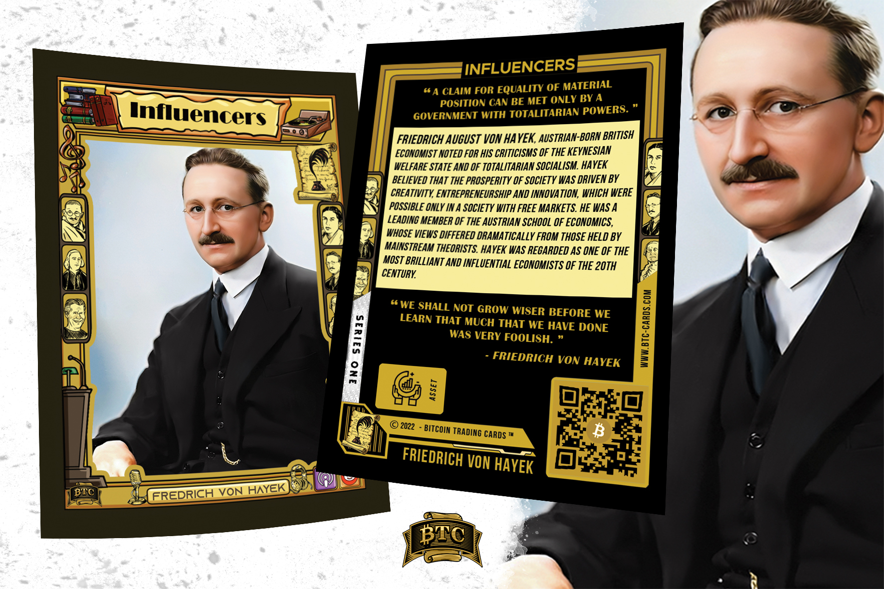 trading card - front
