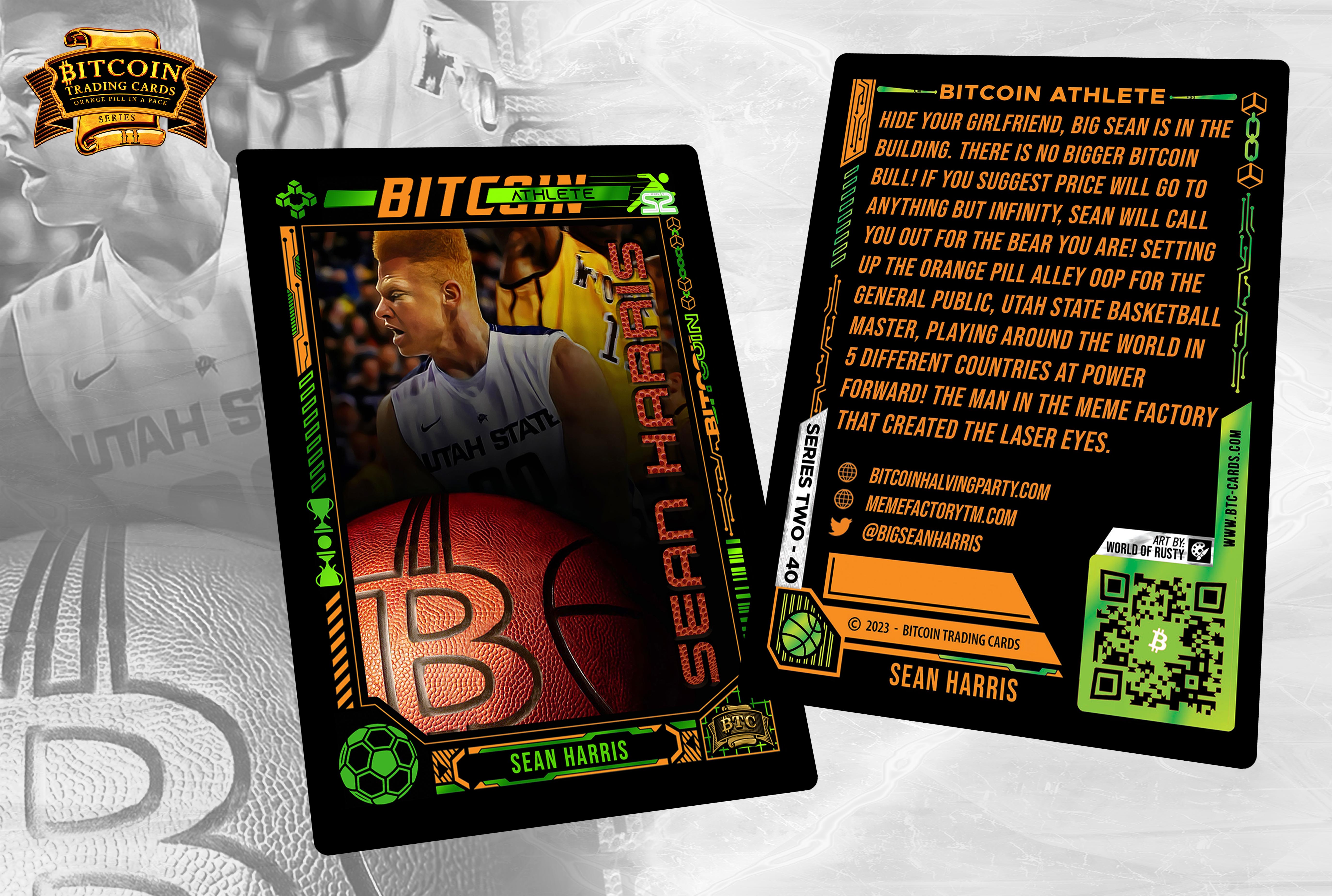 trading card - front
